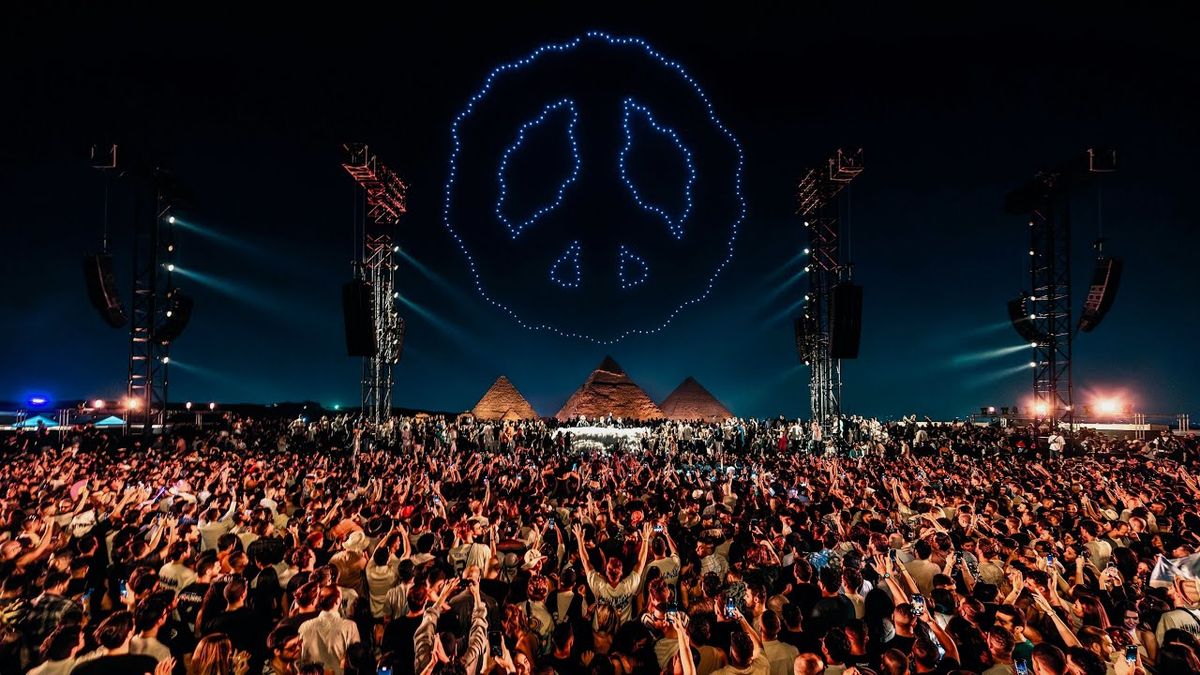 Zamna Music Festival alle Piramidi di Giza